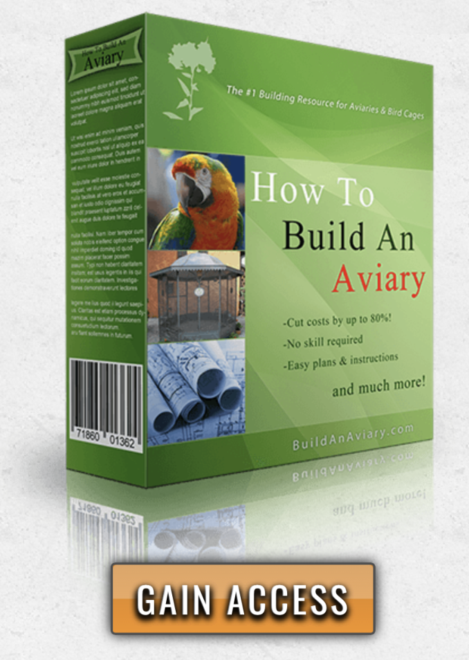 building a bird aviary