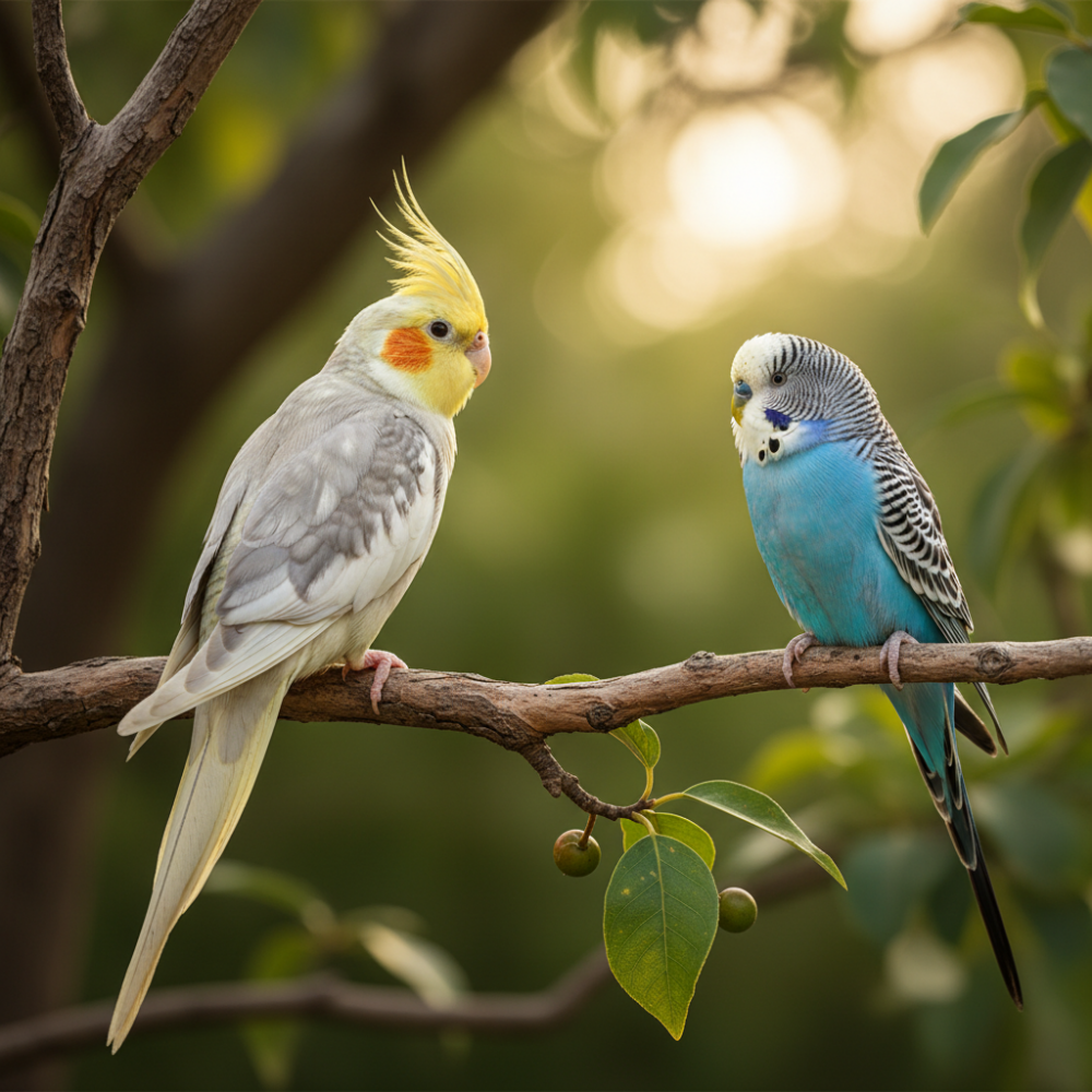 cockatiel vs budgie